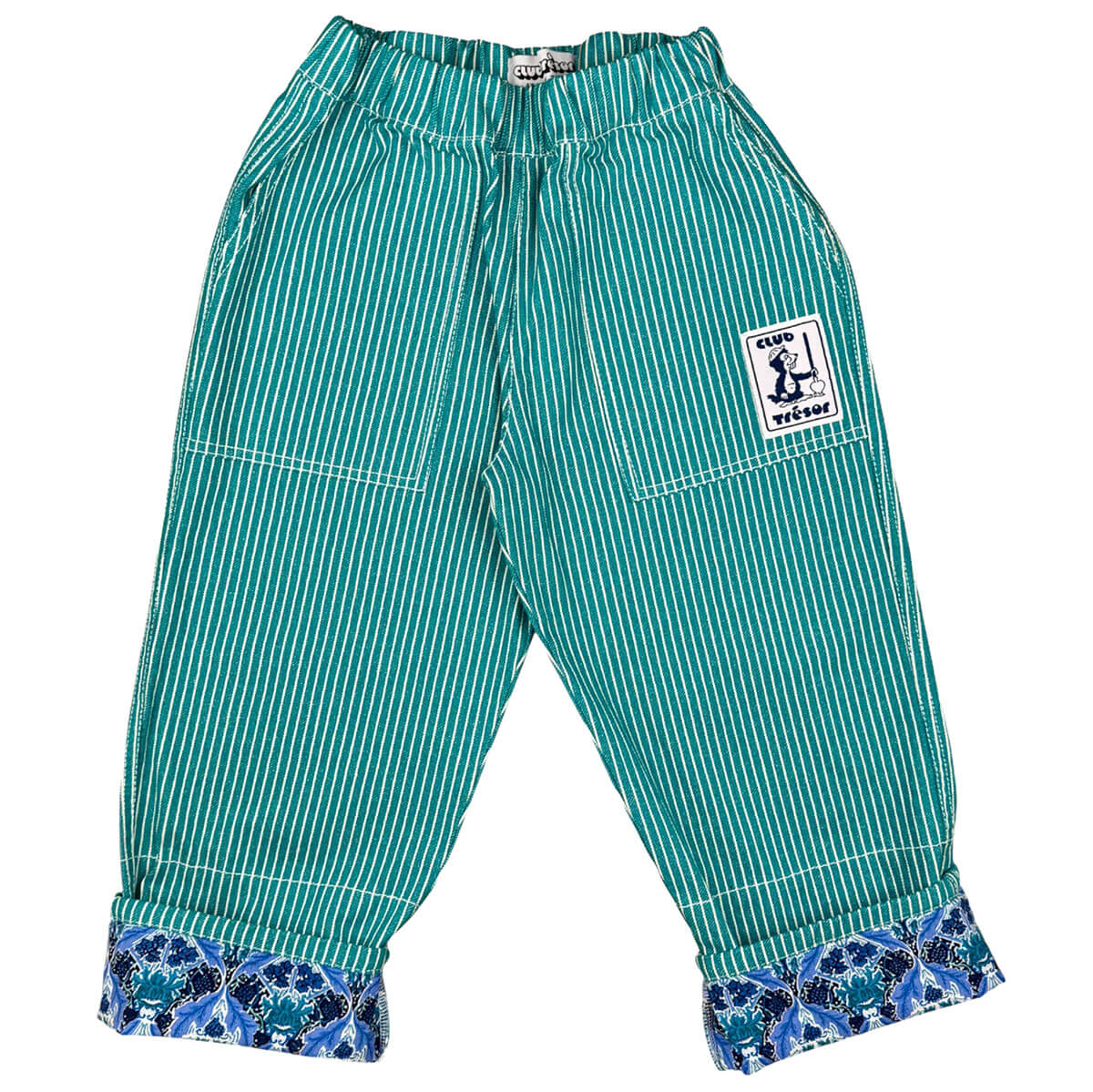Workwear Growing Pants in Green by Club Trésor