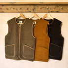 Peptico Vest in Dark Brown by Coldbreaker