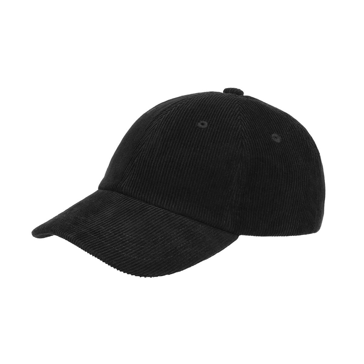 Organic Corduroy Cap in Deep Black by Colorful Standard