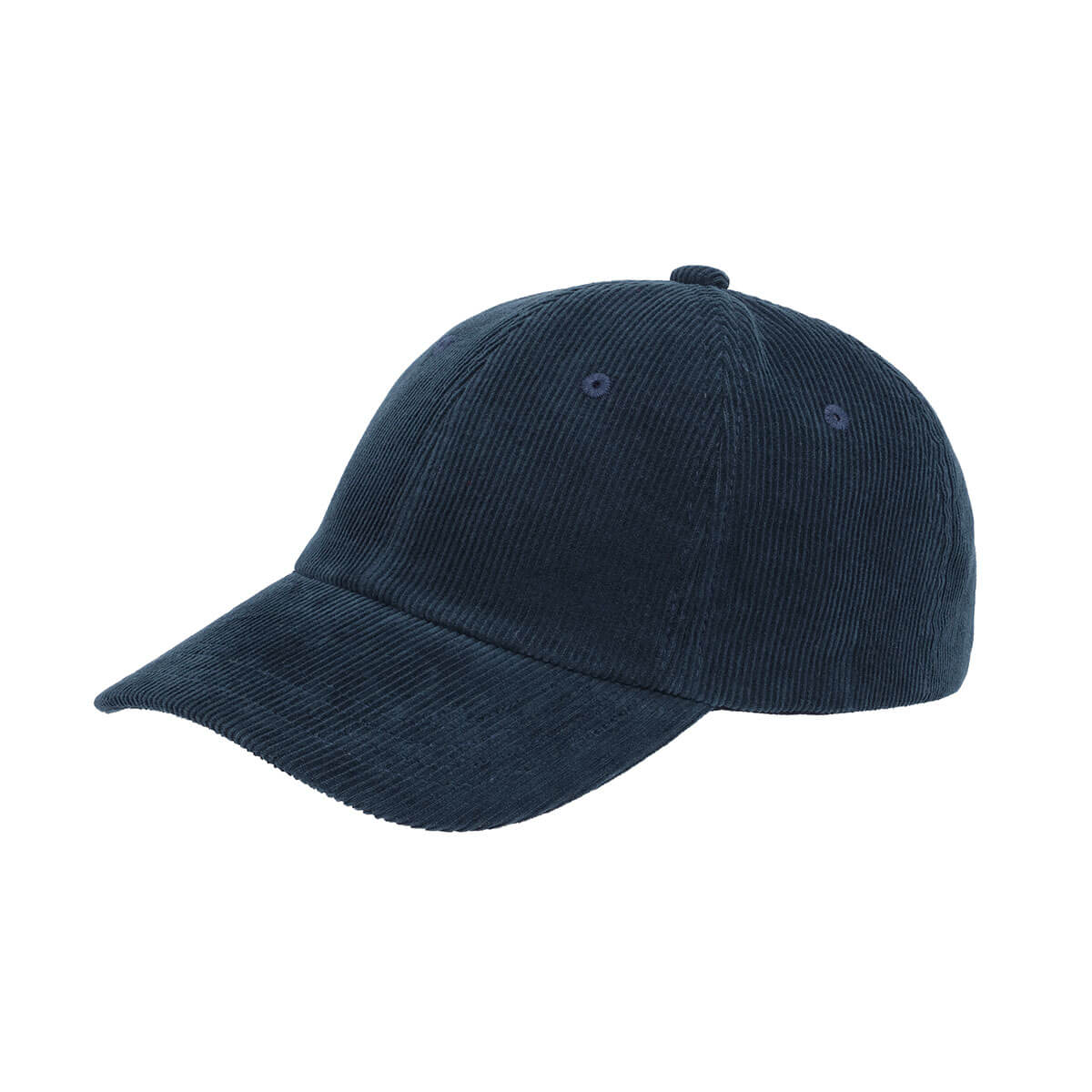 Organic Corduroy Cap in Navy Blue by Colorful Standard