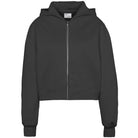 Cropped Zip Hoodie in Deep Black by Colorful Standard