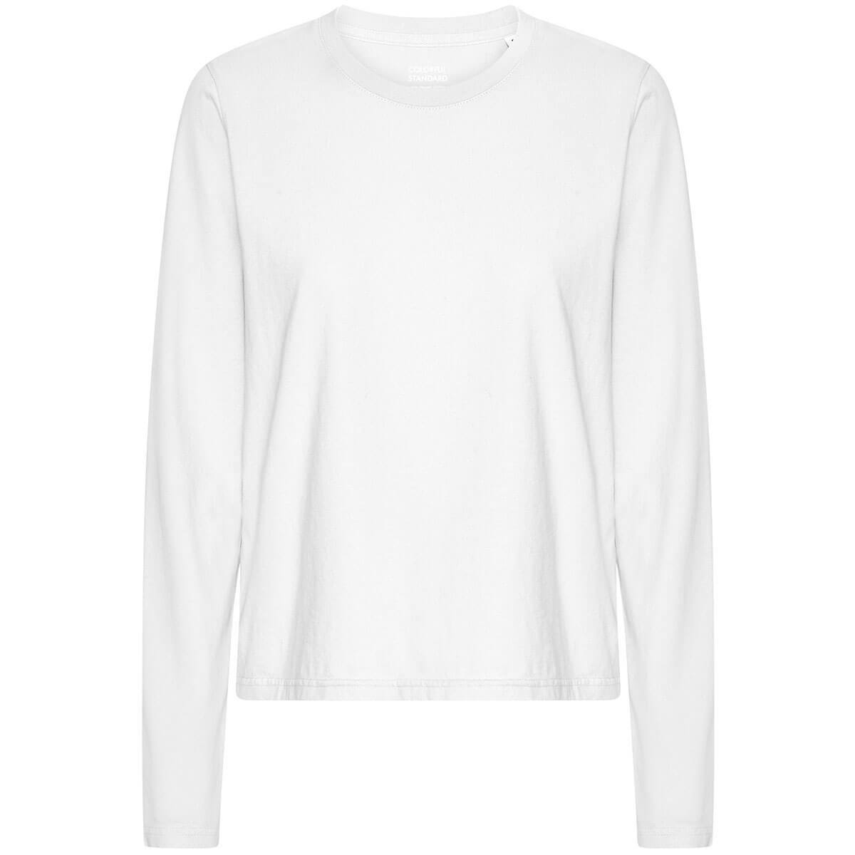 Long Sleeve T-Shirt in Optical White by Colorful Standard