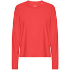 Long Sleeve T-Shirt in Red Tangerine by Colorful Standard