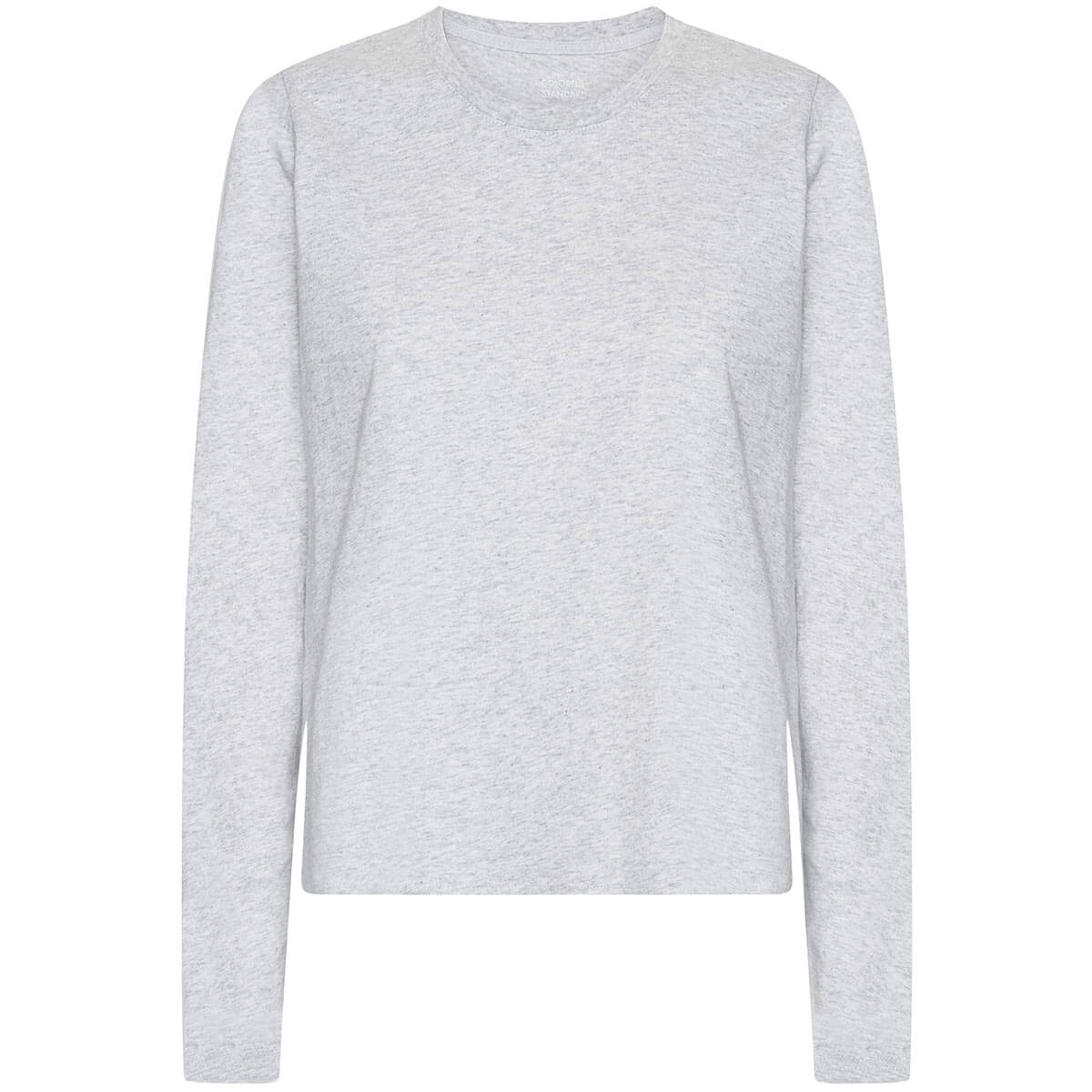 Long Sleeve T-Shirt in Snow Melange by Colorful Standard