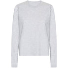 Long Sleeve T-Shirt in Snow Melange by Colorful Standard