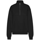 Women's Quarter Zip in Deep Black by Colorful Standard