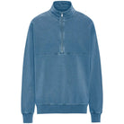 Women's Quarter Zip in Faded Indigo by Colorful Standard