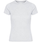 Rib Short Sleeve Tee in Snow Melange by Colorful Standard