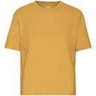 Boxy Crop Tee in Burned Yellow by Colorful Standard