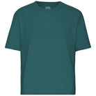 Boxy Crop Tee in Ocean Green by Colorful Standard