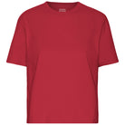 Boxy Crop Tee in Scarlet Red by Colorful Standard