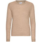 Light Merino Wool Crew Sweater in Honey Beige by Colorful Standard