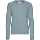 Light Merino Wool Crew Sweater in Stone Blue by Colorful Standard