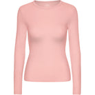 Rib T-Shirt in Bright Coral by Colorful Standard