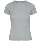 Rib Short Sleeve Tee in Heather Grey by Colorful Standard