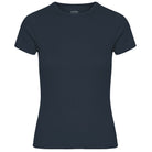 Rib Short Sleeve Tee in Navy Blue by Colorful Standard