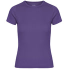Rib Short Sleeve Tee in Ultra Violet by Colorful Standard