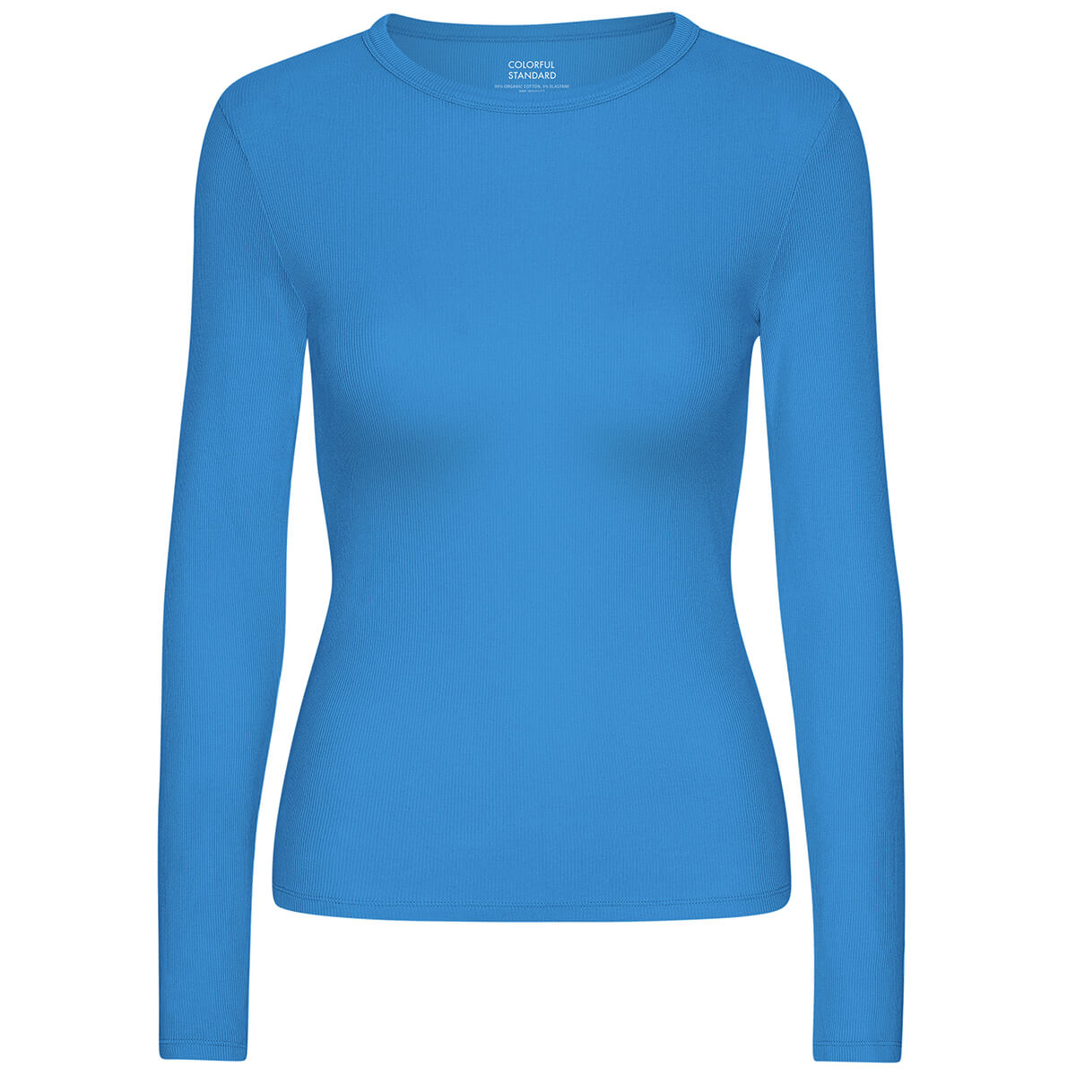 Rib T-Shirt in Pacific Blue by Colorful Standard