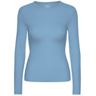 Rib T-Shirt in Seaside Blue by Colorful Standard
