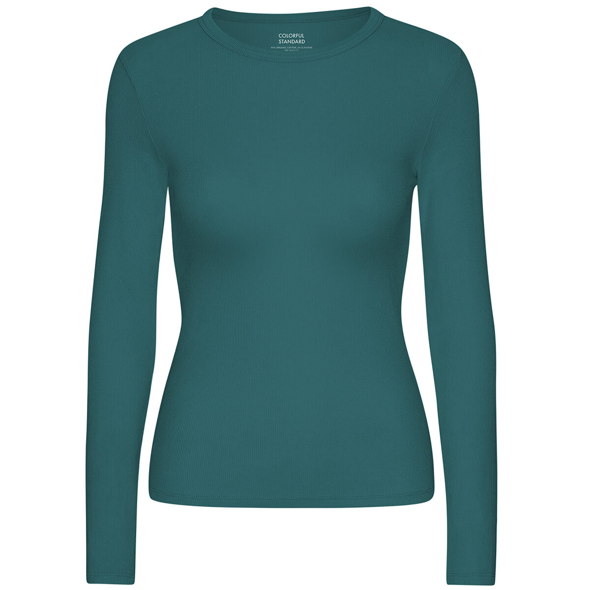 Rib T-Shirt in Ocean Green by Colorful Standard