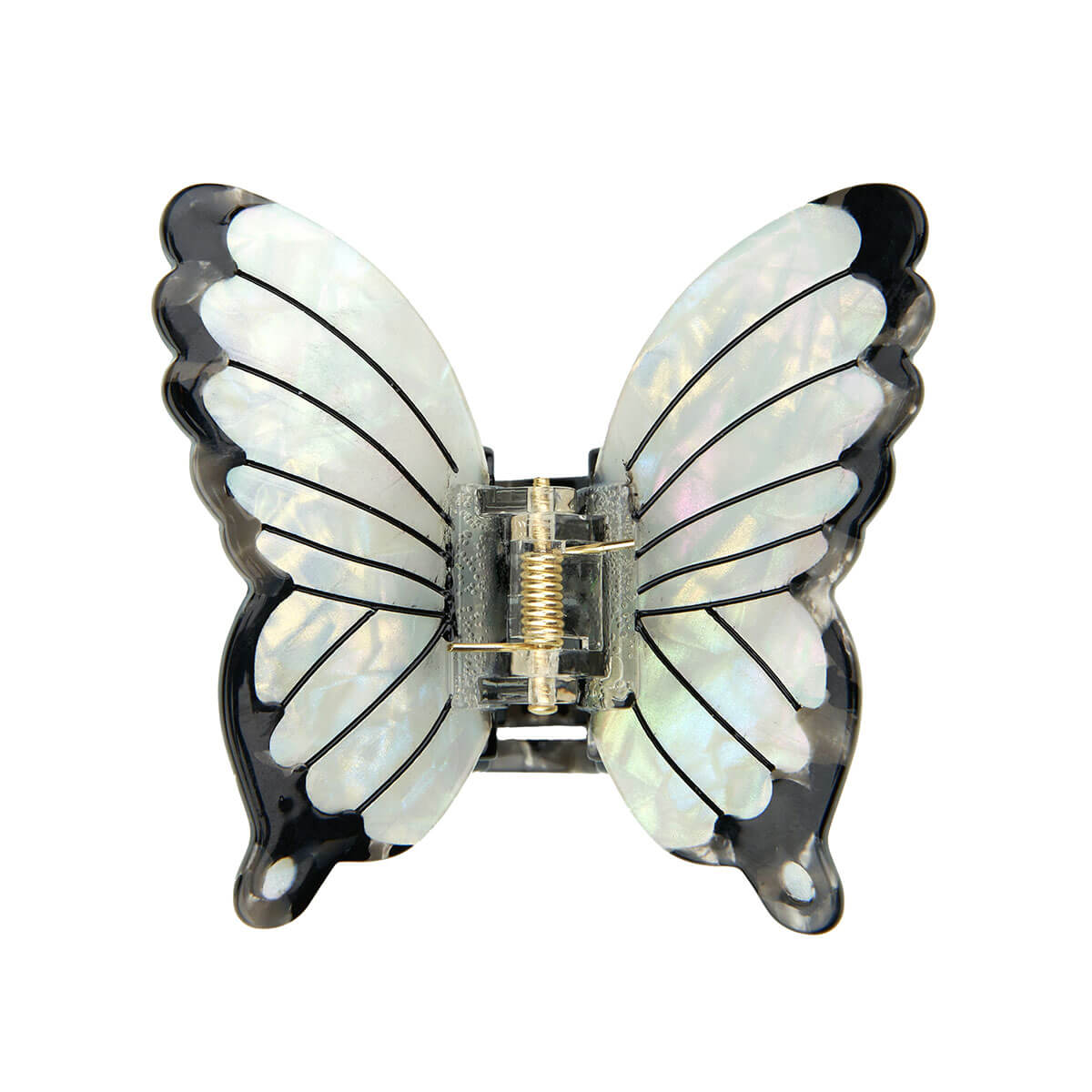 White Butterfly Hair Claw by Coucou Suzette