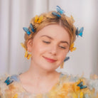 Blue Butterfly Mini Hair Claw by Coucou Suzette