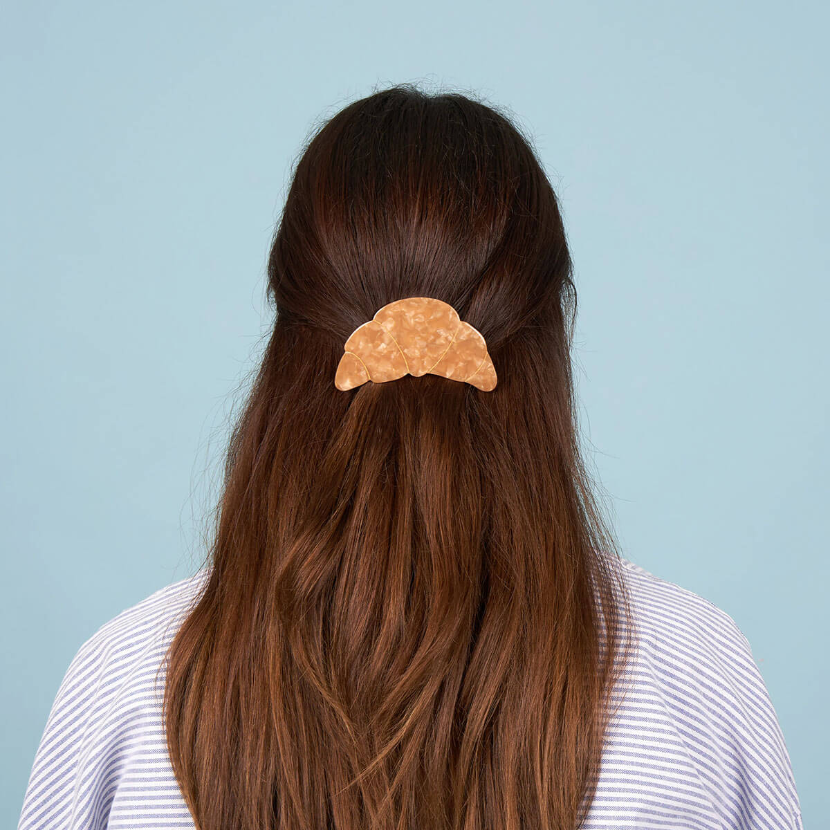Croissant French Barrette Curved Hair Clip by Coucou Suzette