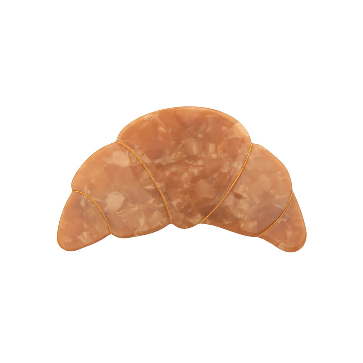 Croissant French Barrette Curved Hair Clip by Coucou Suzette