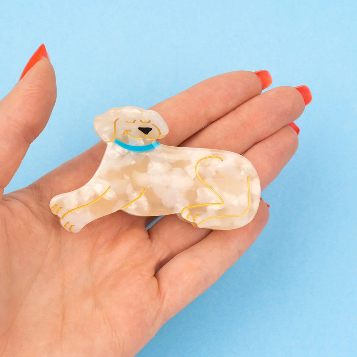 Golden Retriever Hair Claw by Coucou Suzette