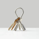 Closed Helix Keyring in Stainless Steel by Craighill