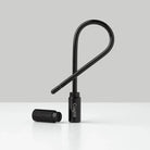 Closed Helix Keyring in Vapor Black by Craighill