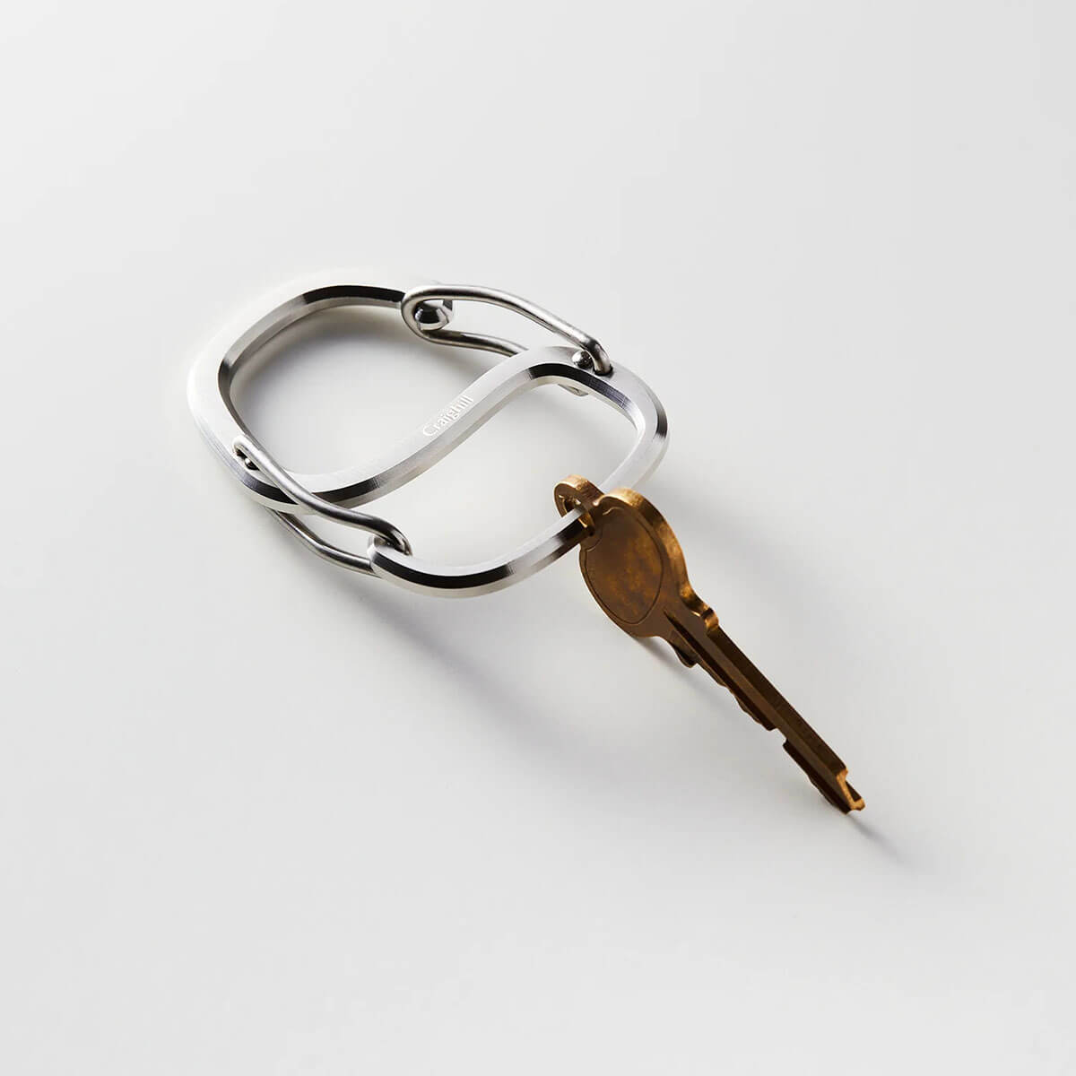 Coachwhip Carabiner in Stainless Steel by Craighill