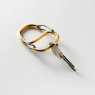 Coachwhip Carabiner in Vapor Brass by Craighill