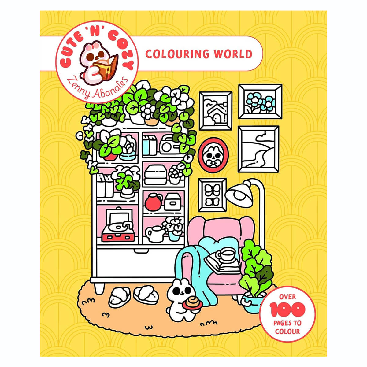 Cute 'n' Cozy Colouring World by Zenny Abanales