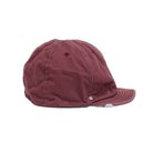 Initial 6 Panel Cap in Wine by Decho