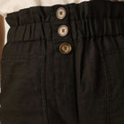 Estelle Trousers in Noir by Des Petits Hauts