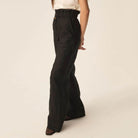 Estelle Trousers in Noir by Des Petits Hauts