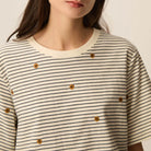 Josef Tee in Marine / Mousse by Des Petits Hauts