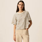 Josef Tee in Marine / Mousse by Des Petits Hauts