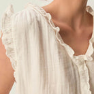 Soprano Blouse in Ecru by Des Petits Hauts