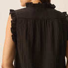 Soprano Blouse in Noir by Des Petits Hauts