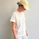 Zaela Tee in Ecru by Des Petits Hauts