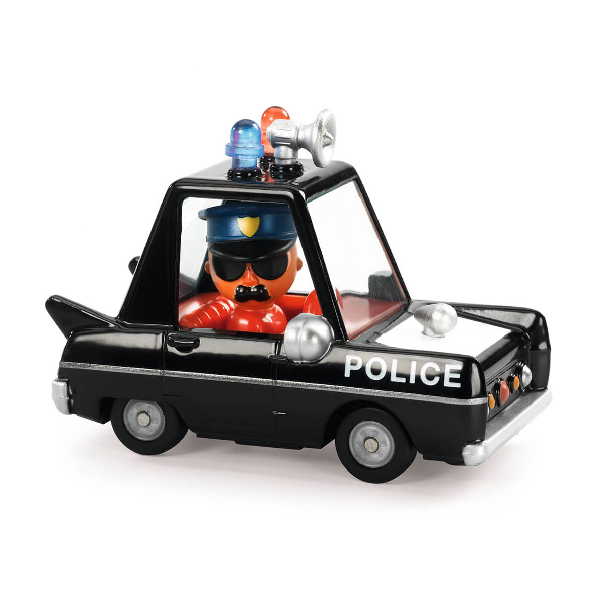 Crazy Motors Hurry Police Car by Djeco – Junior Edition