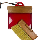 Dustpan And Brush Set in Red by Dulton