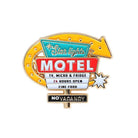 Motel Sign Pin Badge by Dulton