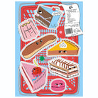 The Patisserie A5 Sticker Sheet by Eat The Moon