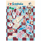 Trinkets A5 Sticker Sheet by Eat The Moon