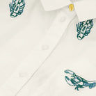 Alex Langoustine Blouse in Cosy White by Fabienne Chapot