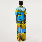 Brock Blouse in Yellow / Blue by Fabienne Chapot