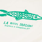 Fay T-Shirt in Cosy White / Green by Fabienne Chapot